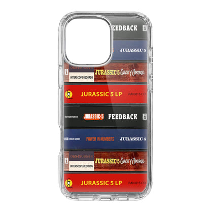 Jurassic 5 Albums Cassette Collection Retro Phone Case