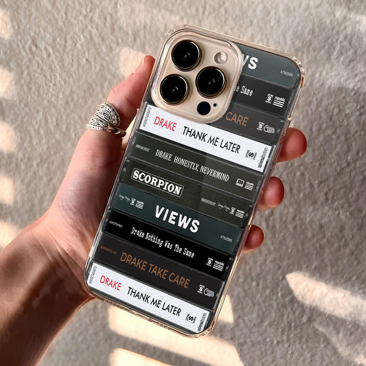 Drake Albums Cassette Collection Retro Phone Case