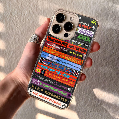Insane Clown Posse Albums Cassette Collection Retro Phone Case