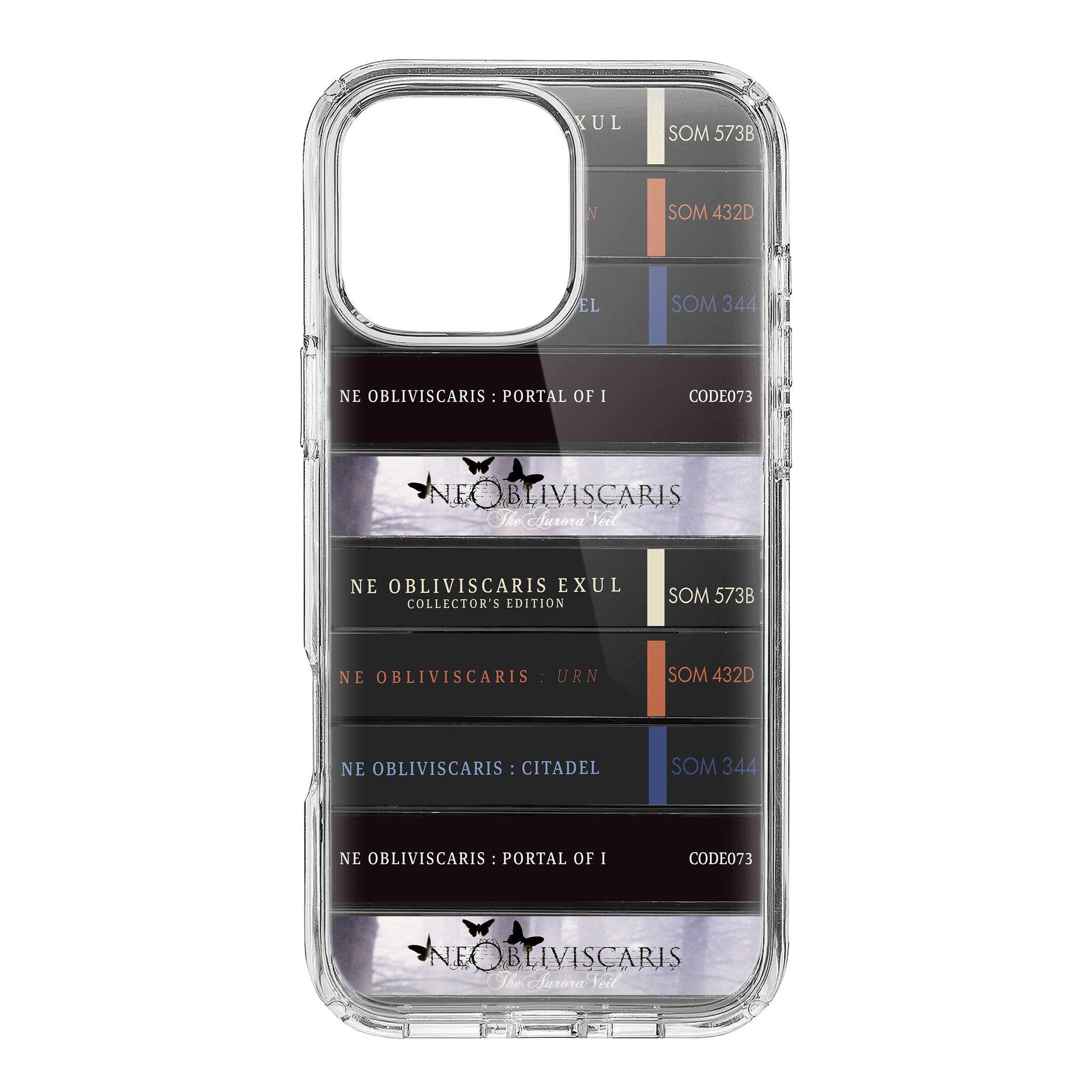 Ne Obliviscaris Albums Cassette Collection Retro Phone Case