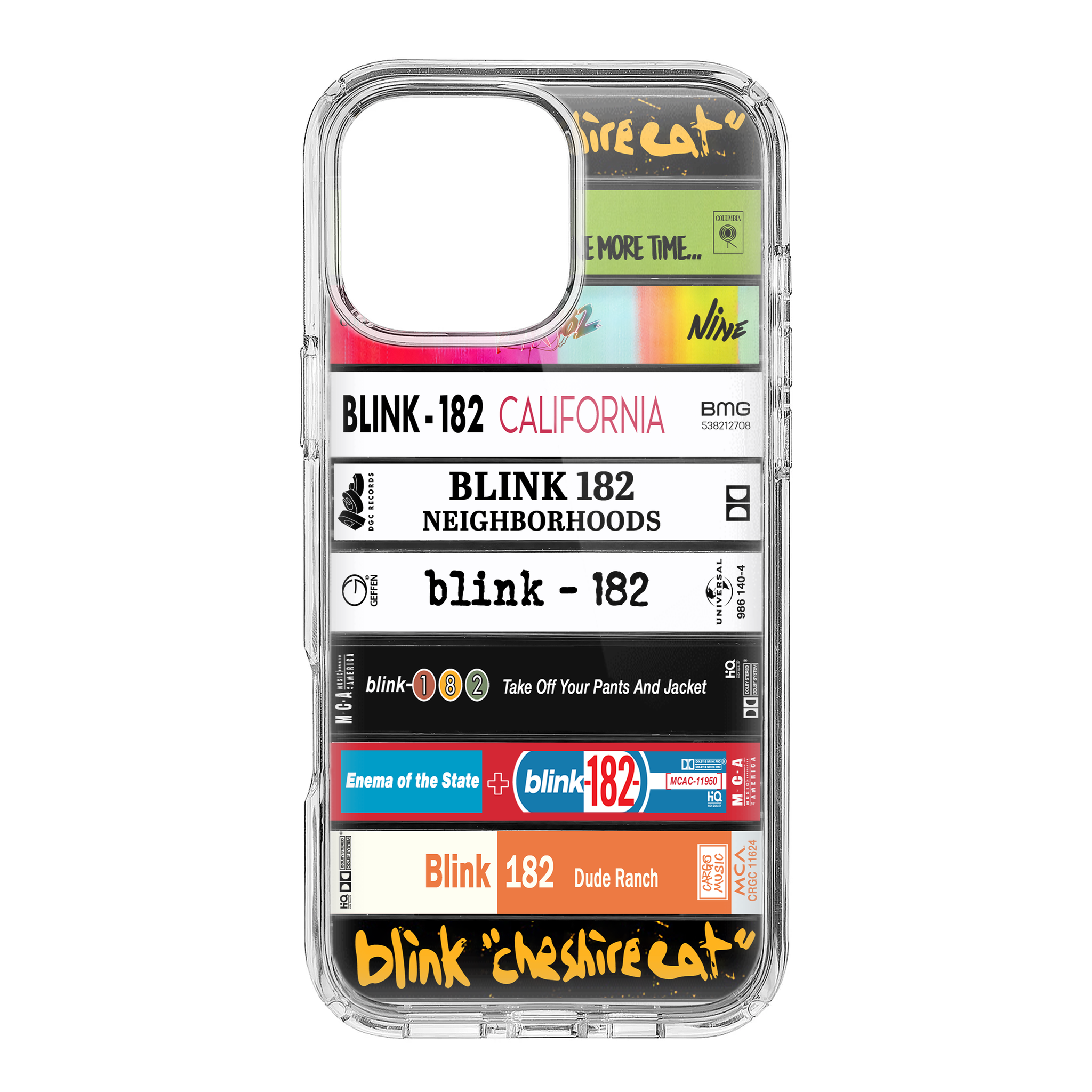 Blink-182 Albums Cassette Collection Retro MagSafe Phone Case
