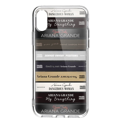 Ariana Grande Albums Cassette Collection Retro Phone Case