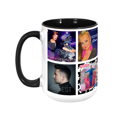 2000s Euro-Pop Albums Cover Collection Retro Mug