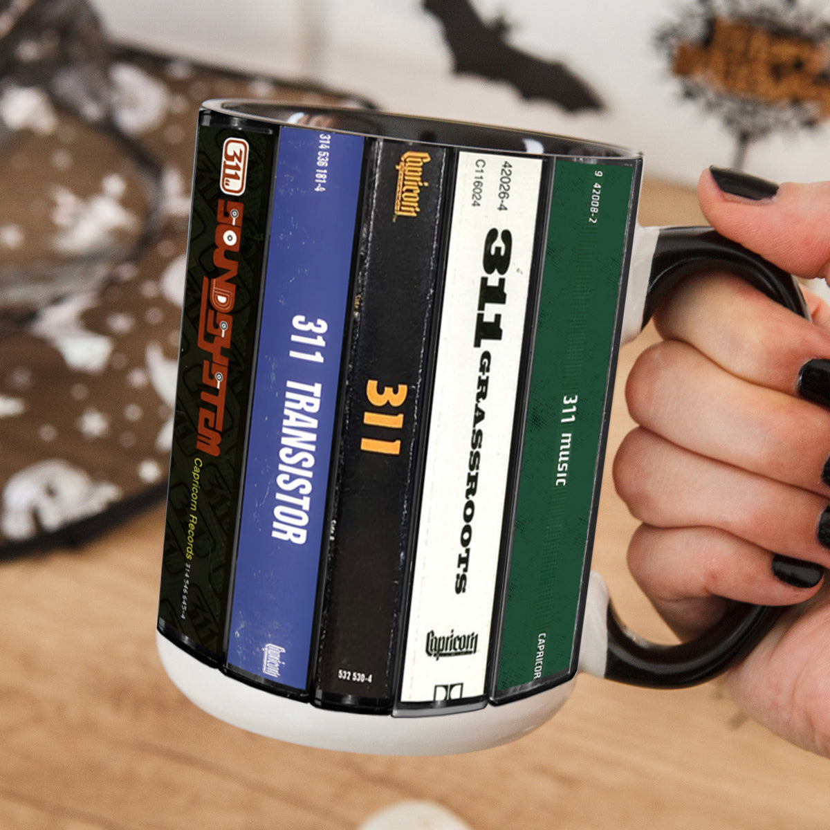311 Albums Cassette Retro Collection Accent Mug