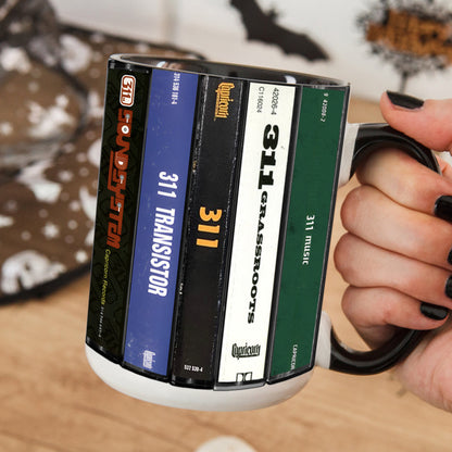 311 Albums Cassette Retro Collection Accent Mug