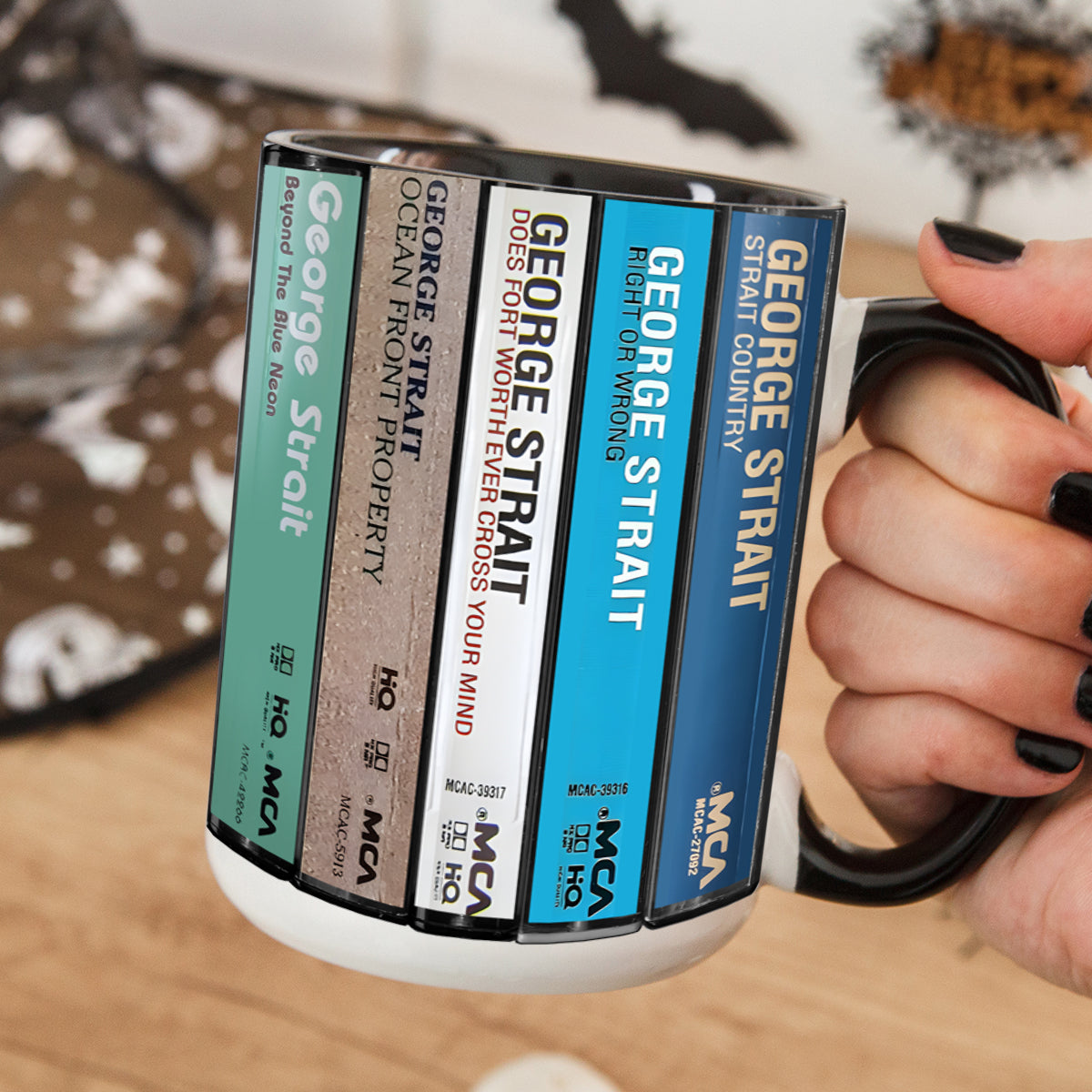 GS Albums Cassette Retro Collection Accent Mug