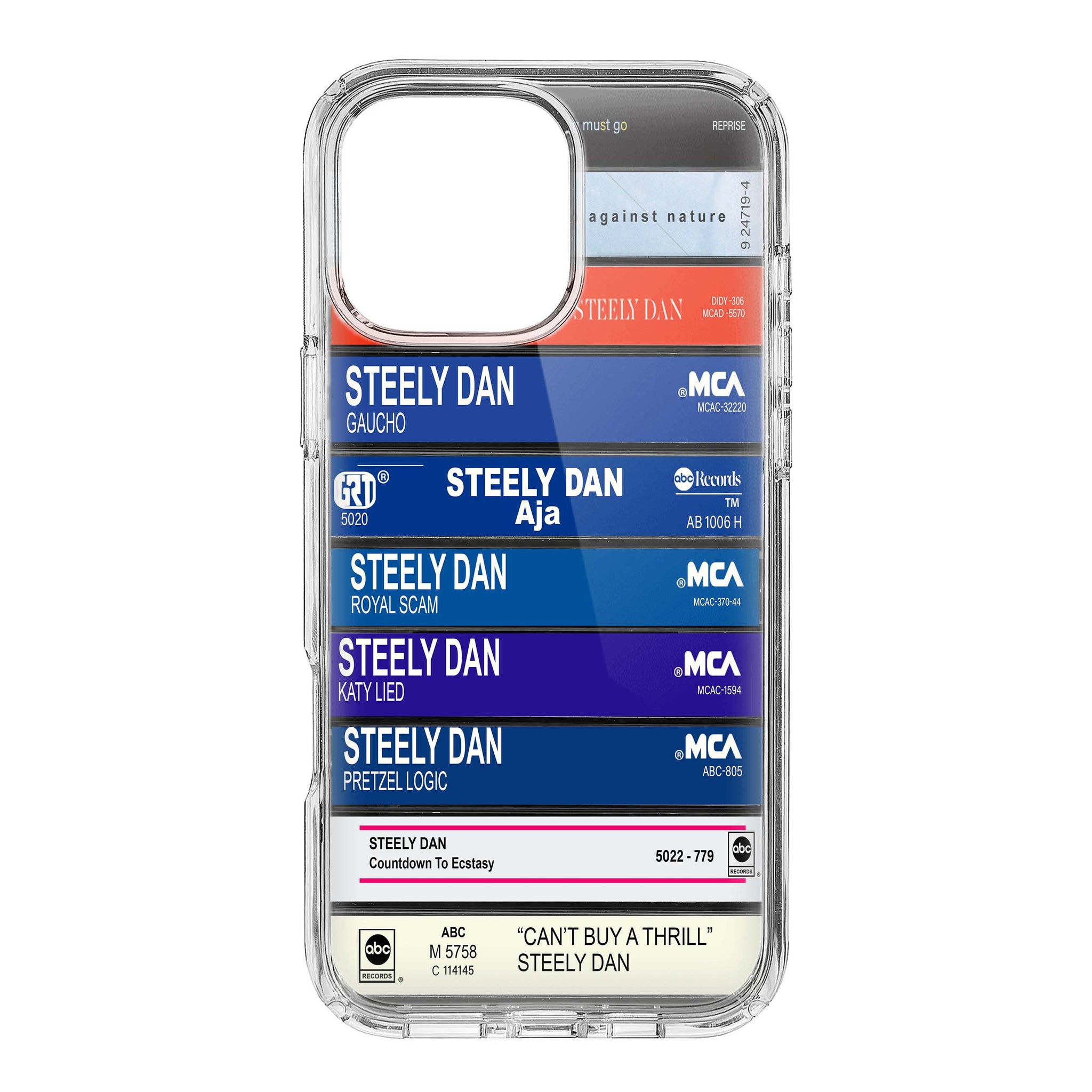 Steely Dan Albums Cassette Collection Retro Phone Case