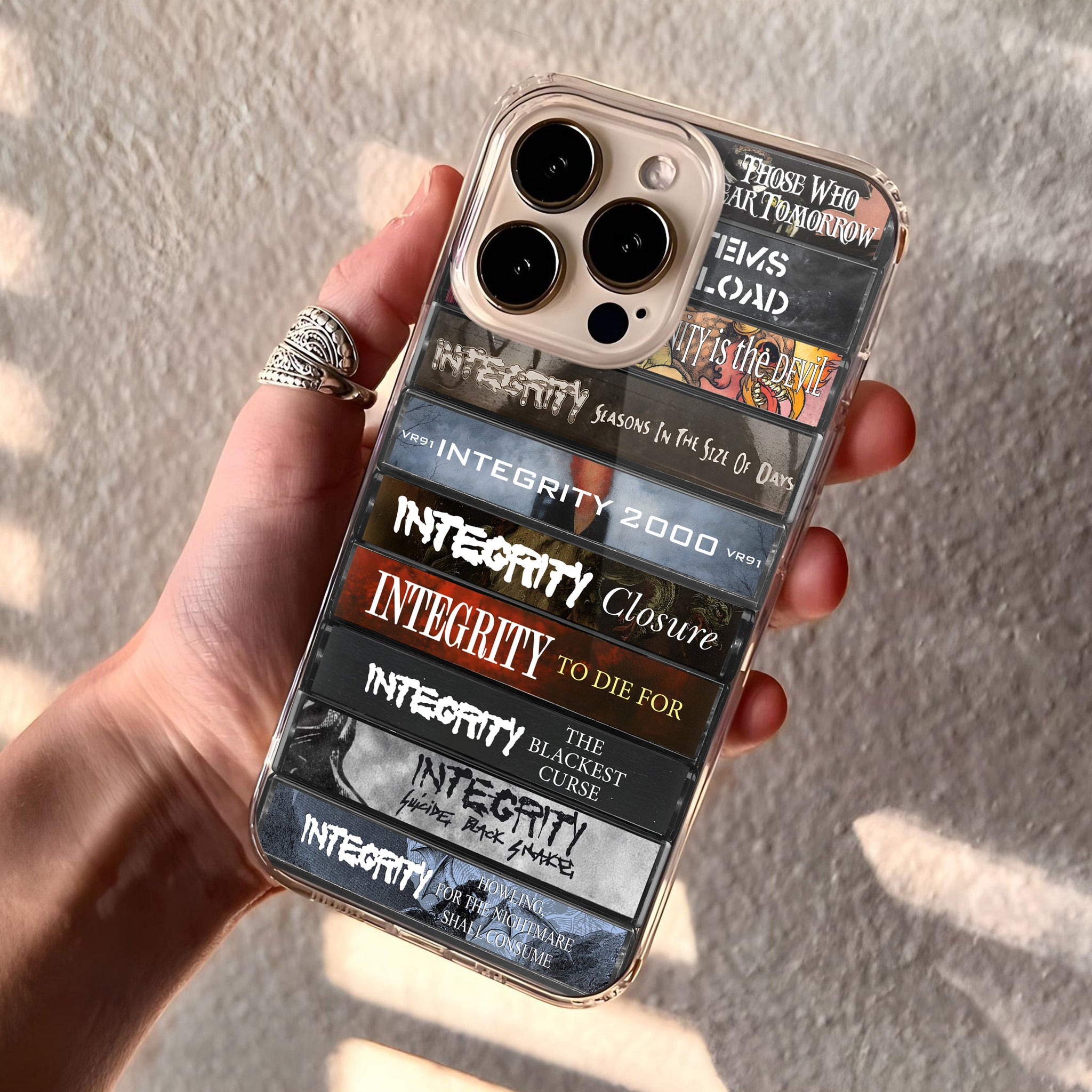 Integrity Albums Cassette Collection Retro Phone Case