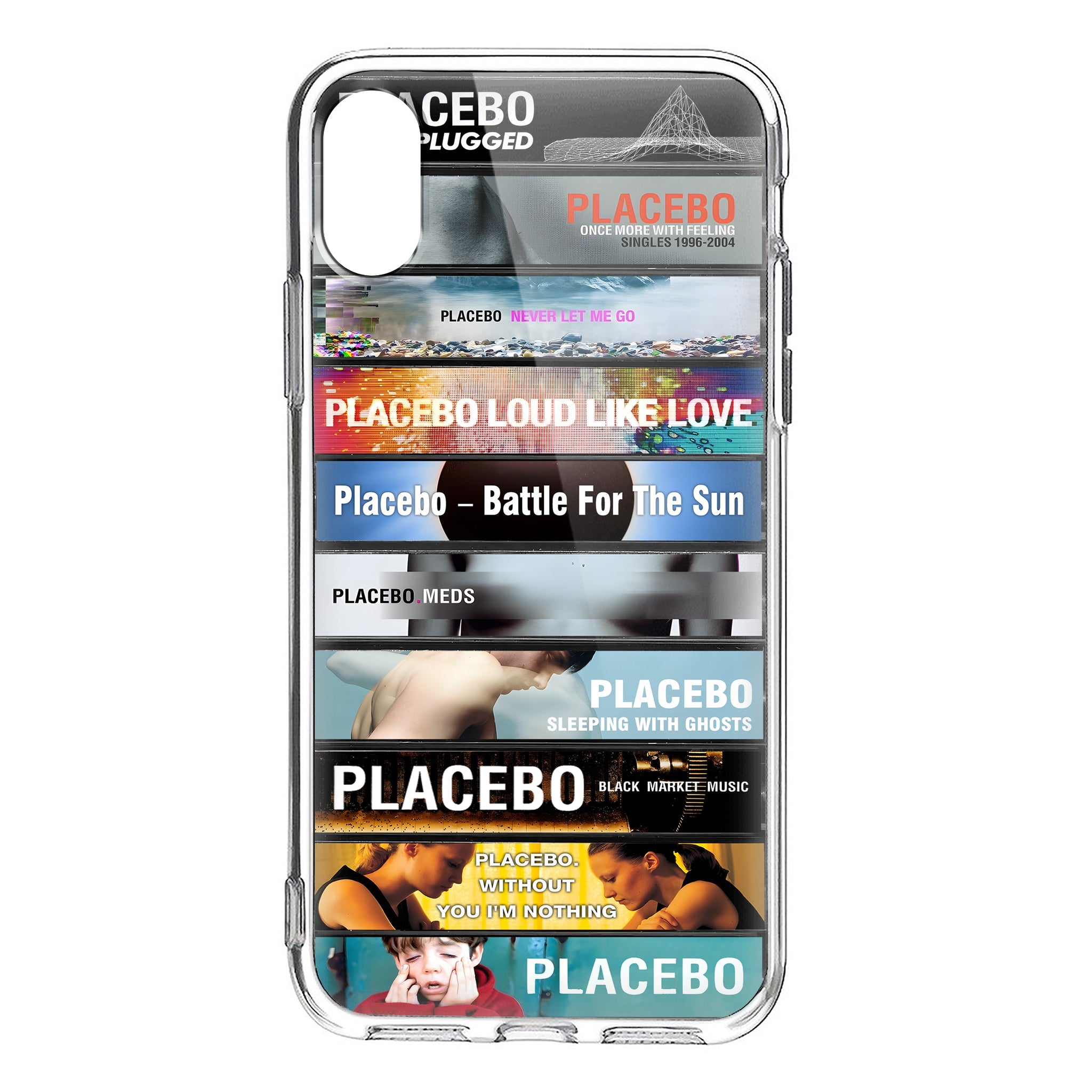 Placebo Albums Cassette Collection Retro Phone Case