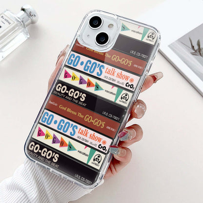 Go-Go's Albums Cassette Collection Retro Phone Case