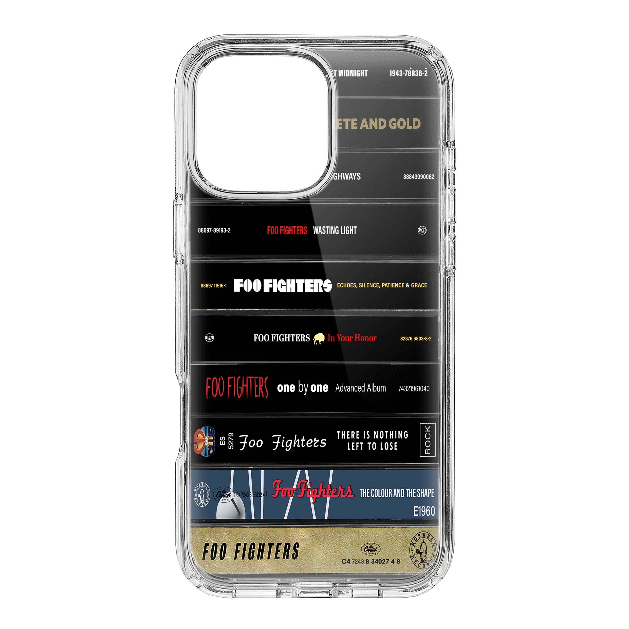 Foo Fighters Albums Cassette Collection Retro Phone Case