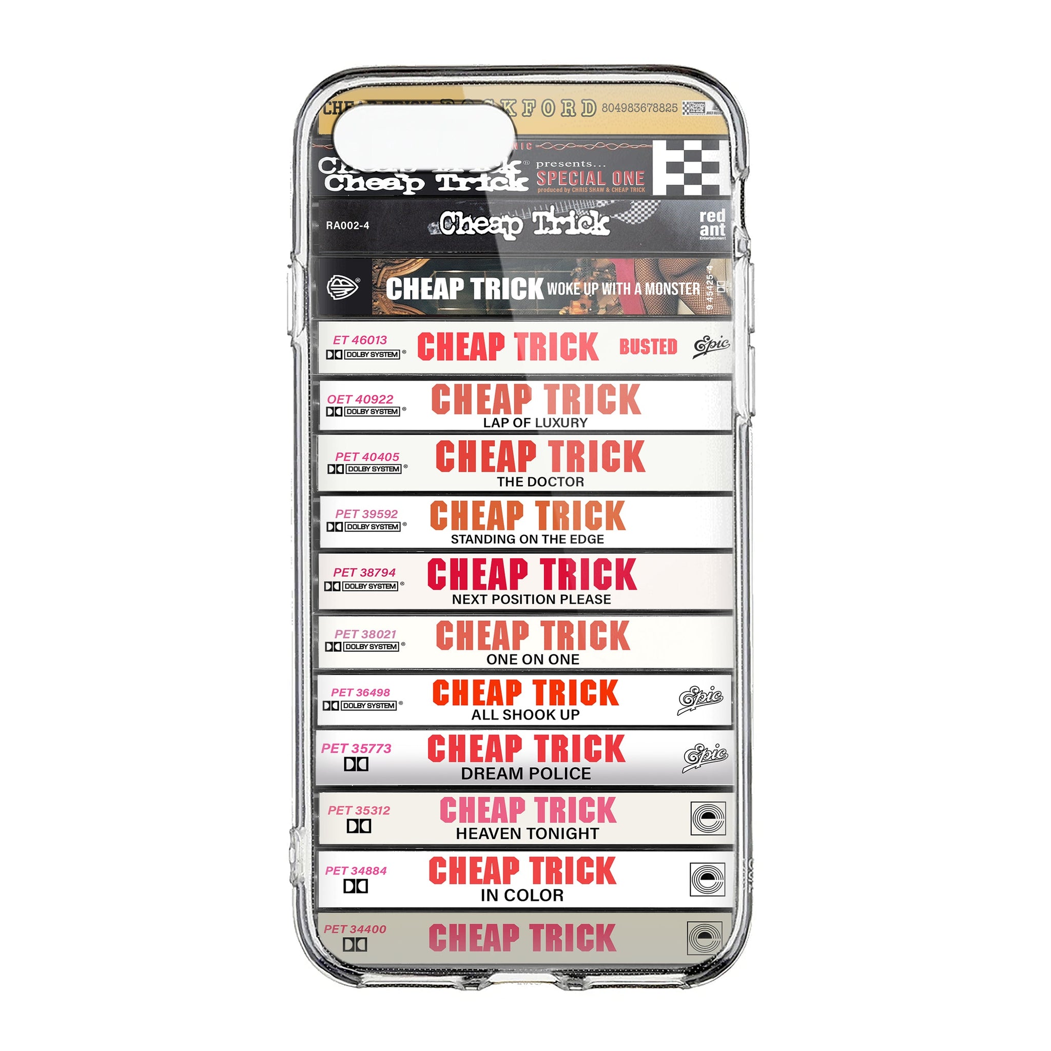 Cheap Trick Albums Cassette Collection Retro Phone Case