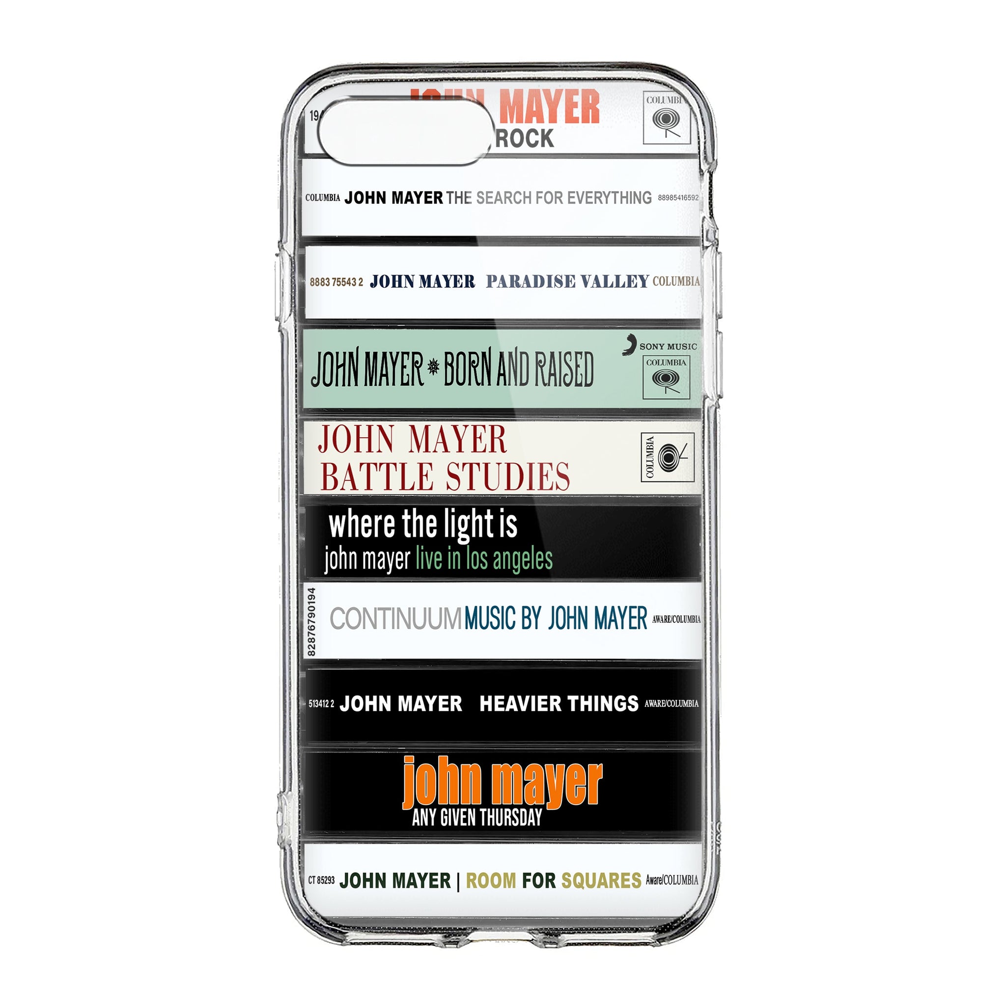 John Maye Albums Cassette Collection Retro Phone Case