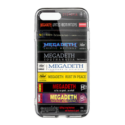 Megadeth Albums Cassette Collection Retro Phone Case