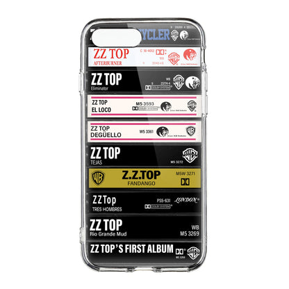 ZZ Top Albums Cassette Collection Retro Phone Case
