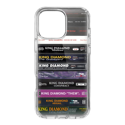 King Diamond Albums Cassette Collection Retro Phone Case