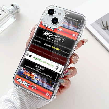 Limp Bizkit Albums Cassette Collection Retro Phone Case