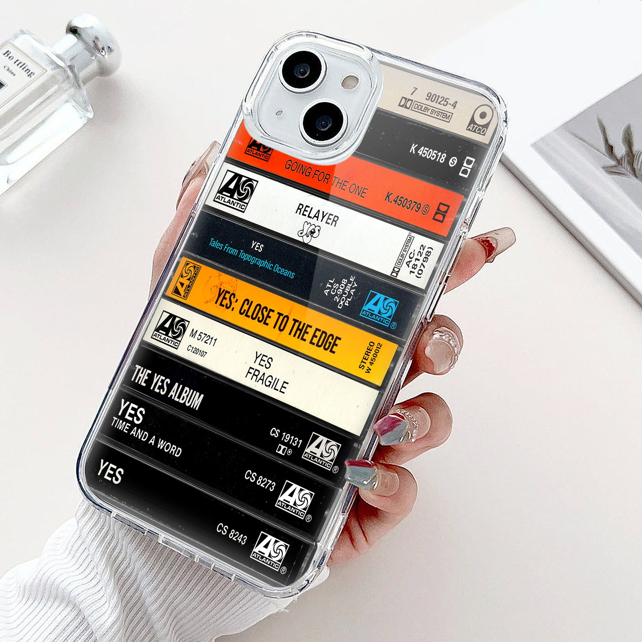 YES Albums Cassette Collection Retro Phone Case