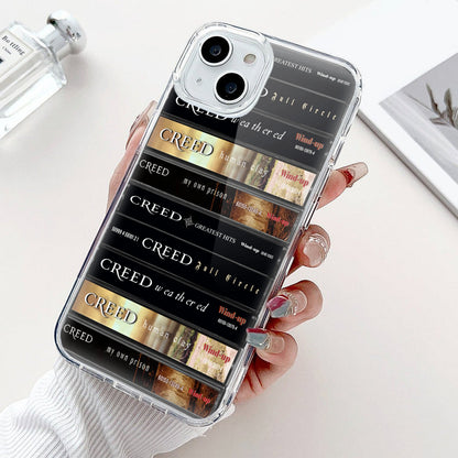 Creed Albums Cassette Collection Retro Phone Case