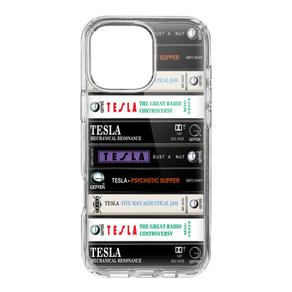 Tesla Albums Cassette Collection Retro Phone Case