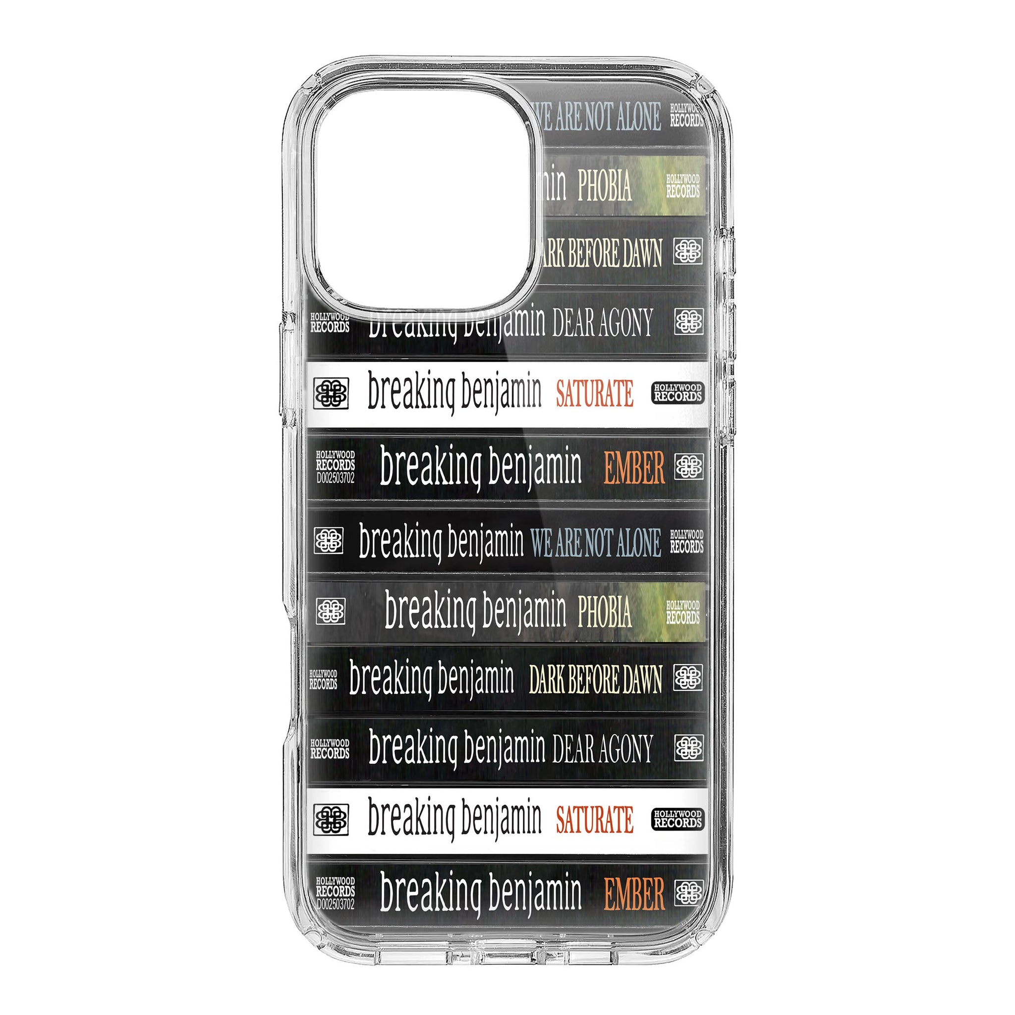 Breaking Benjamin Albums Cassette Collection Retro Phone Case