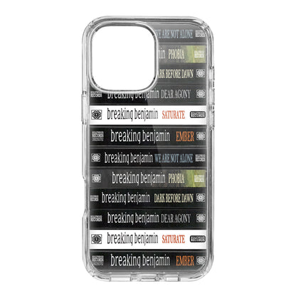 Breaking Benjamin Albums Cassette Collection Retro Phone Case