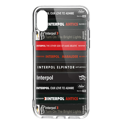 Interpol Albums Cassette Collection Retro Phone Case