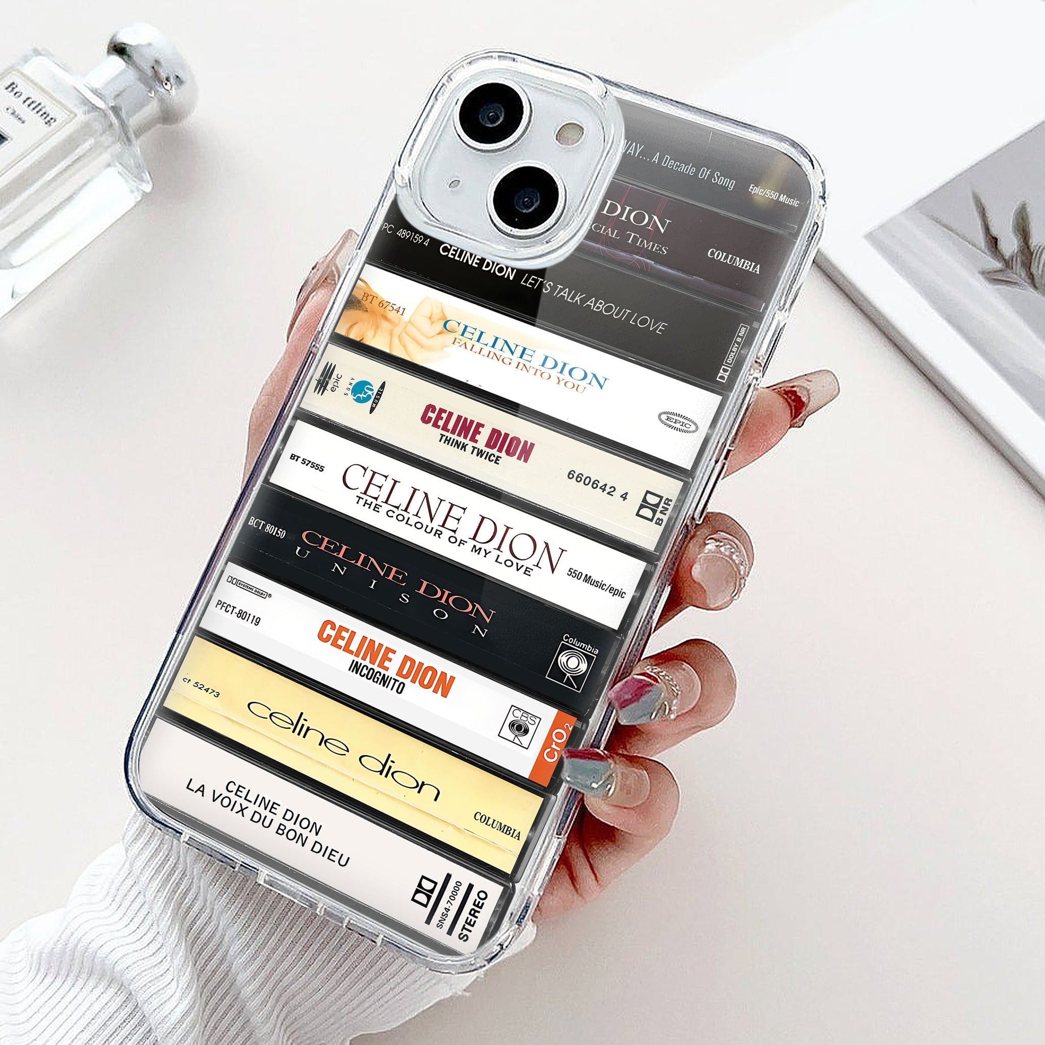 C��line Dion Albums Cassette Collection Retro Phone Case
