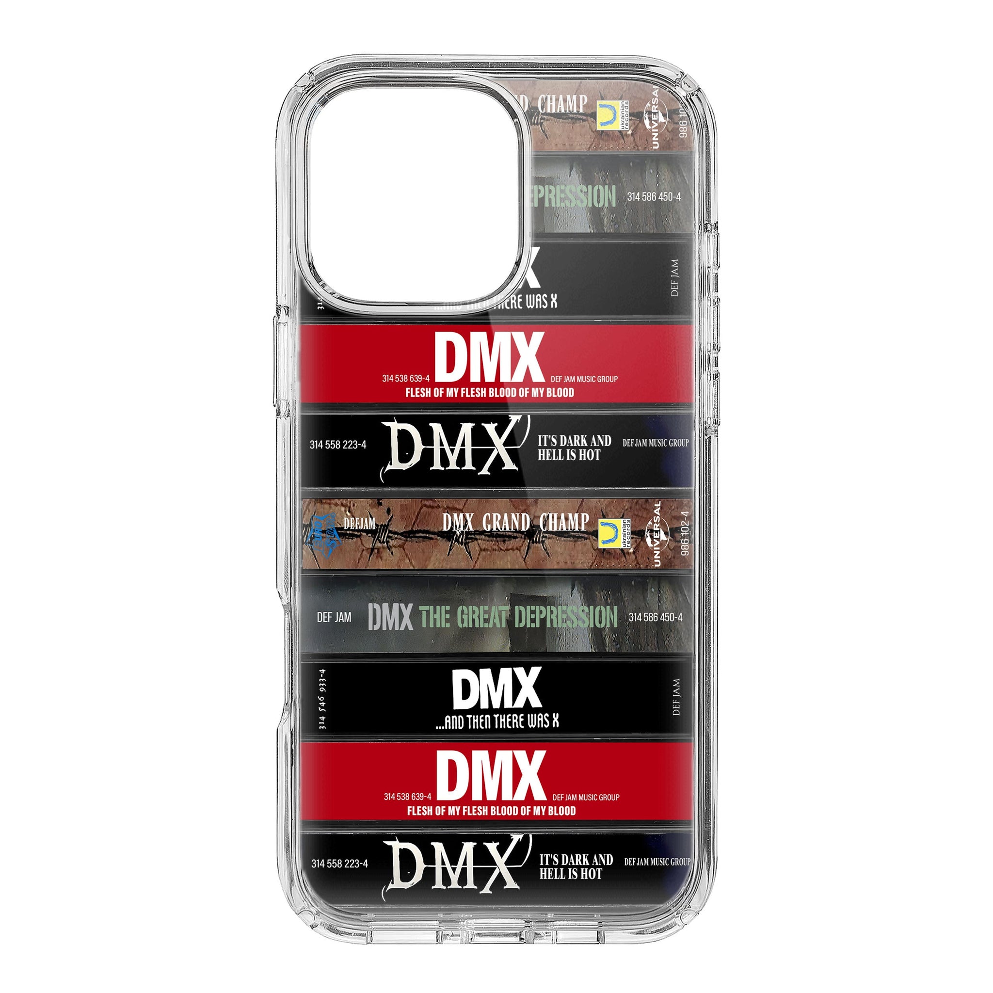 DMX Albums Cassette Collection Retro Phone Case