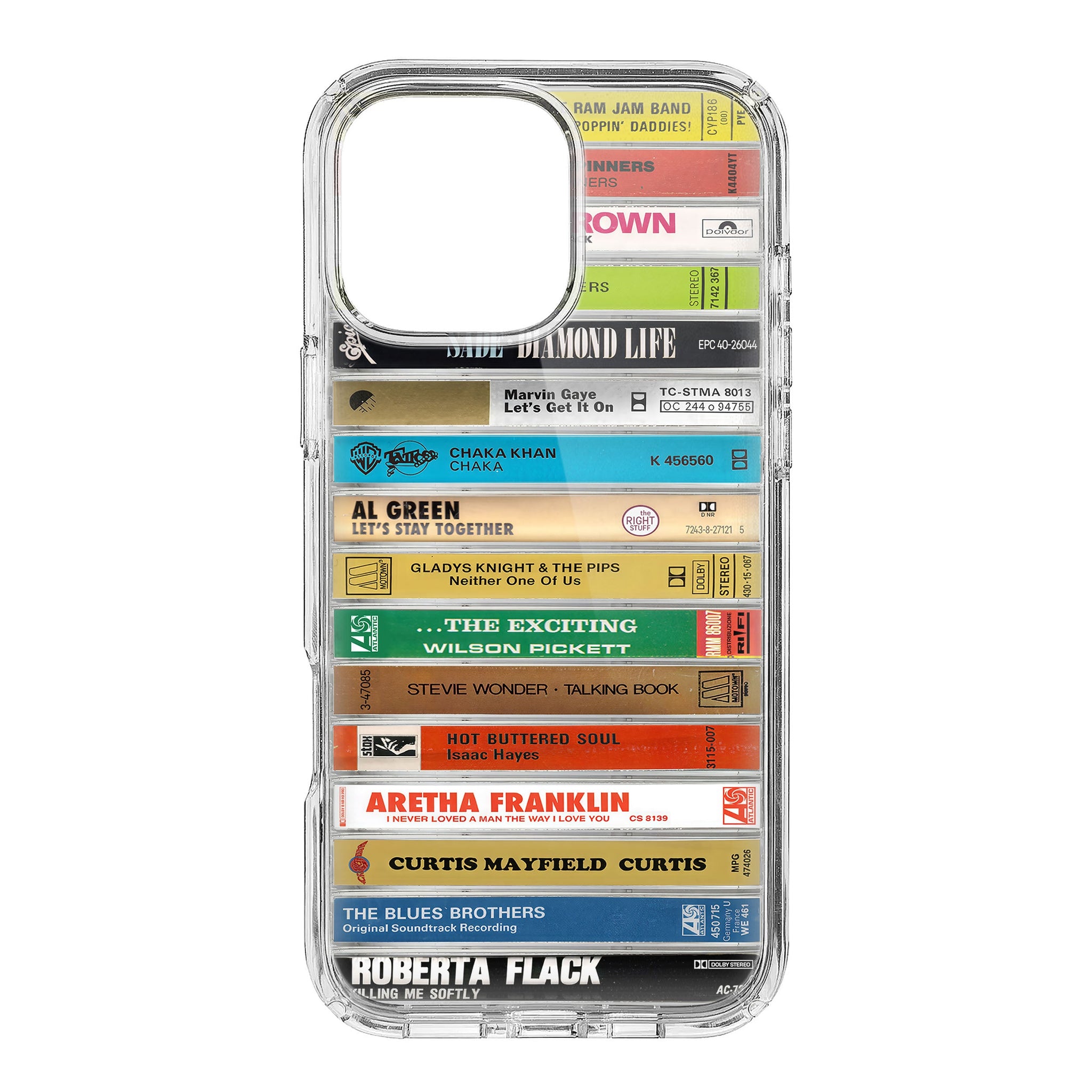 Retro Soul Albums Cassette Collection Retro Phone Case