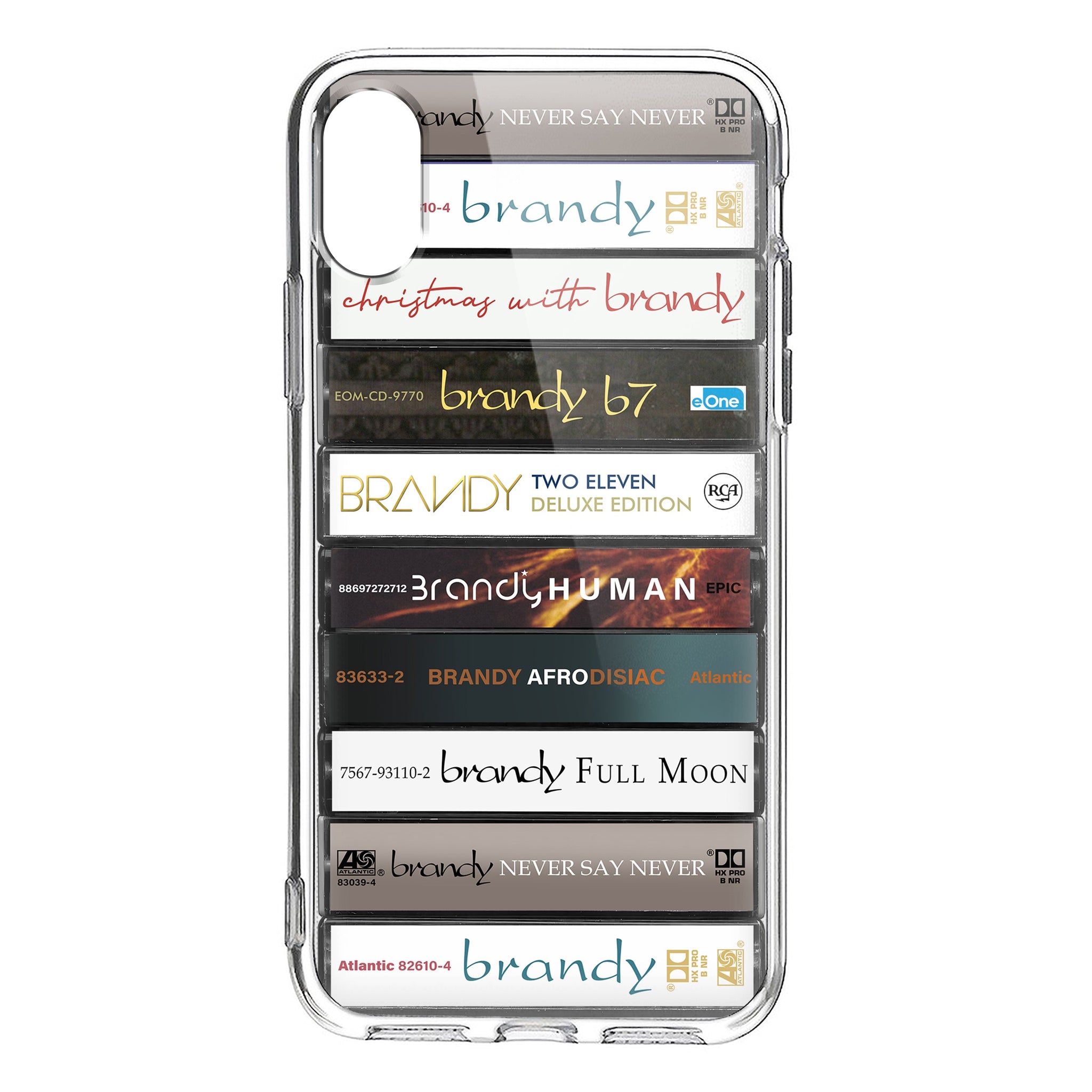 Brandy Norwood Albums Cassette Collection Retro Phone Case