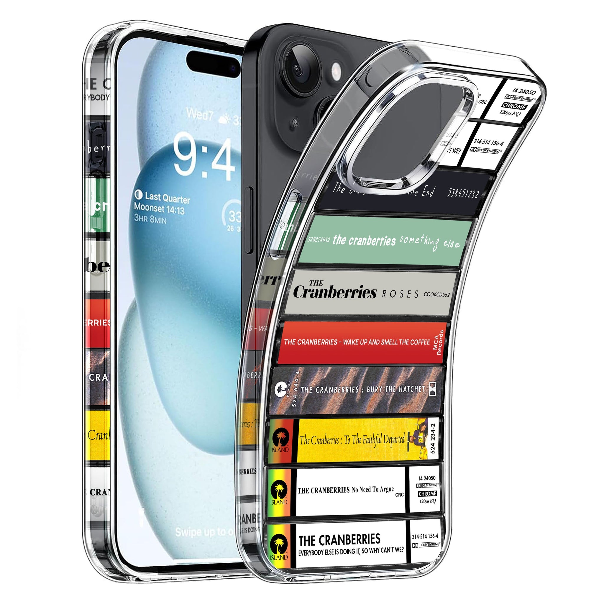 The Cranberries Albums Cassette Collection Retro Phone Case