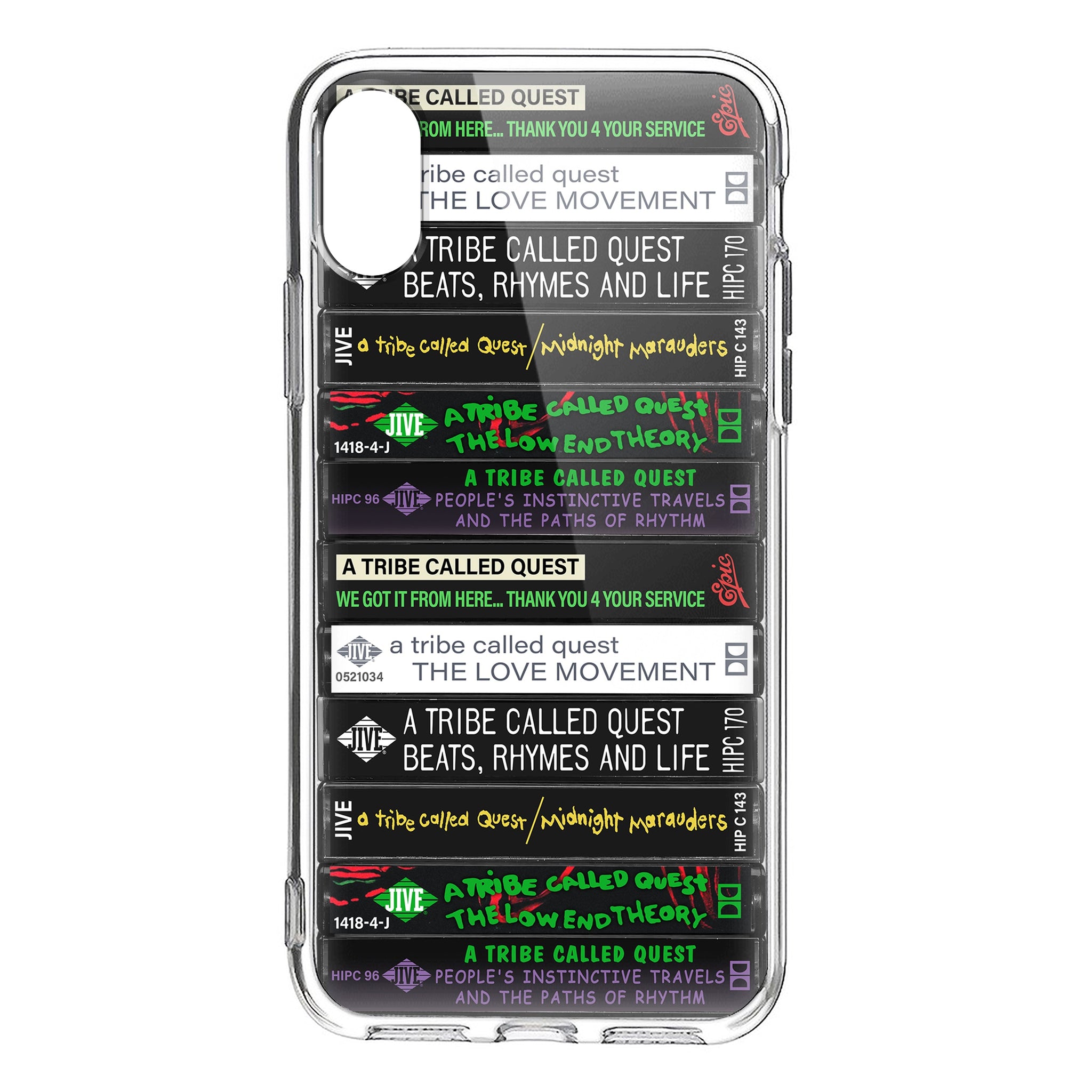 A Tribe Called Quest Albums Cassette Collection Retro Phone Case