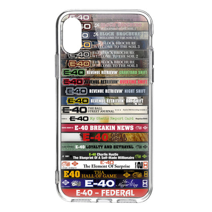 E-40 Albums Cassette Collection Retro Phone Case