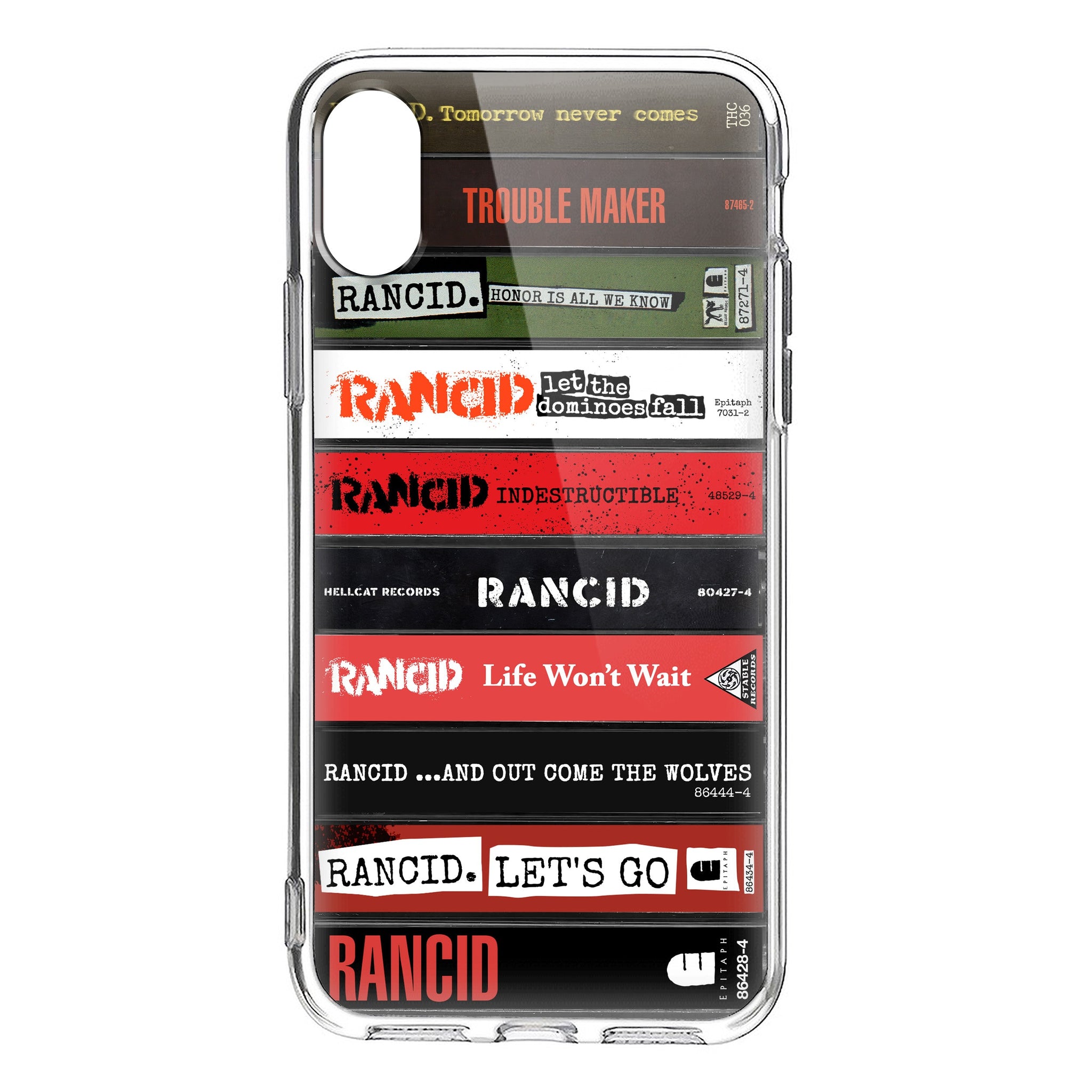 Rancid Albums Cassette Collection Retro Phone Case