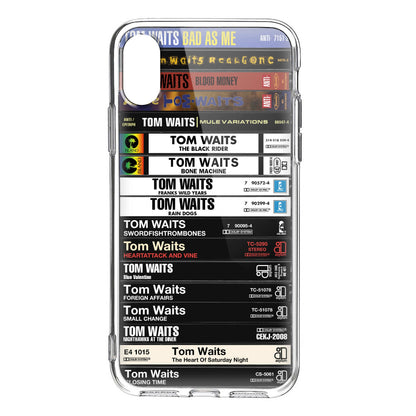 Tom Waits Albums Cassette Collection Retro Phone Case