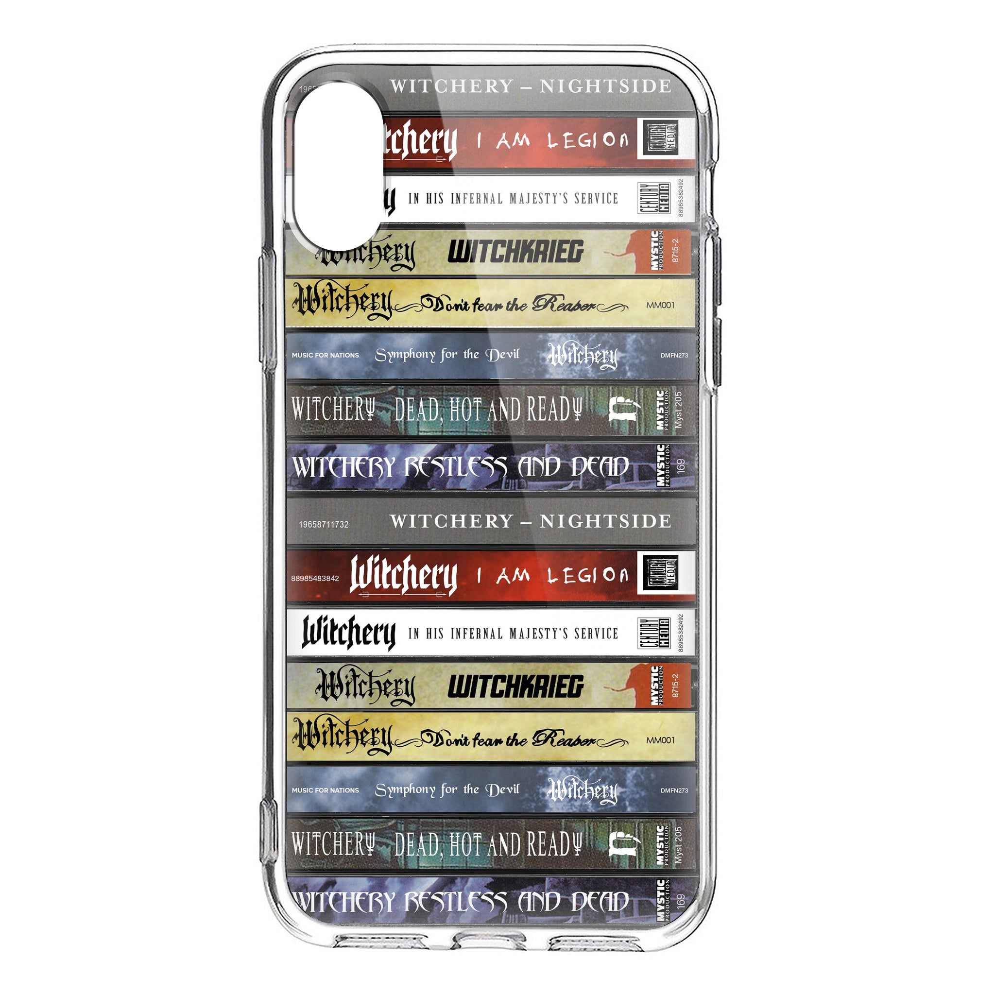 Witchery Albums Cassette Collection Retro Phone Case