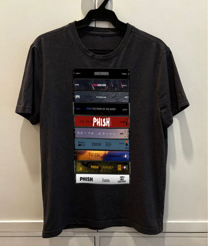 Phish Albums Cassette Retro Collection Premium Unisex T-Shirt
