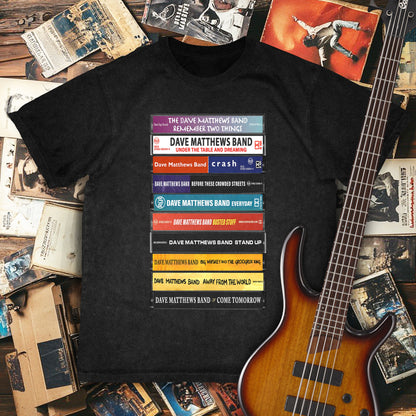 Dave Matthews Albums Cassette Retro Collection Premium Unisex T-Shirt