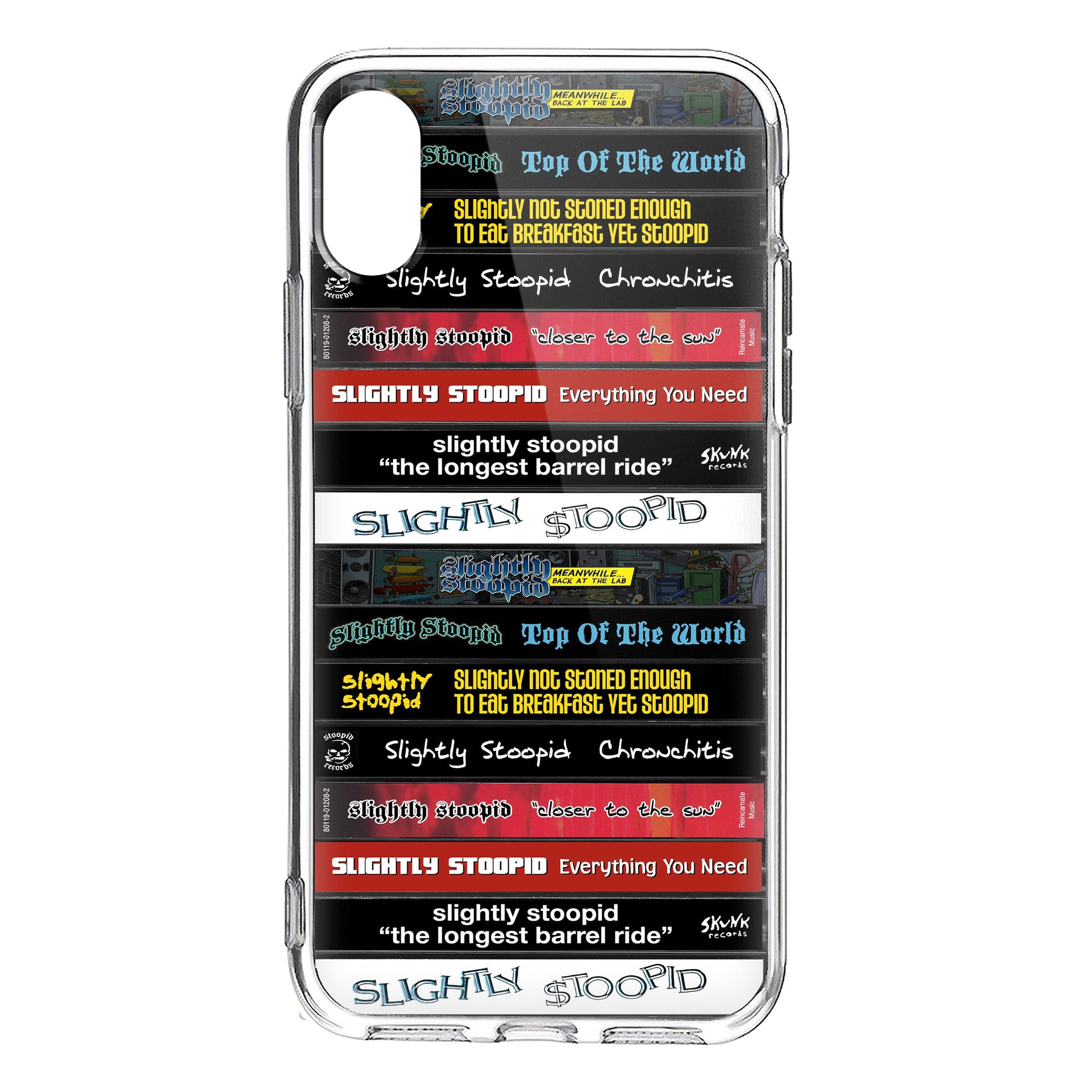 Slightly Stoopid Albums Cassette Collection Retro Phone Case