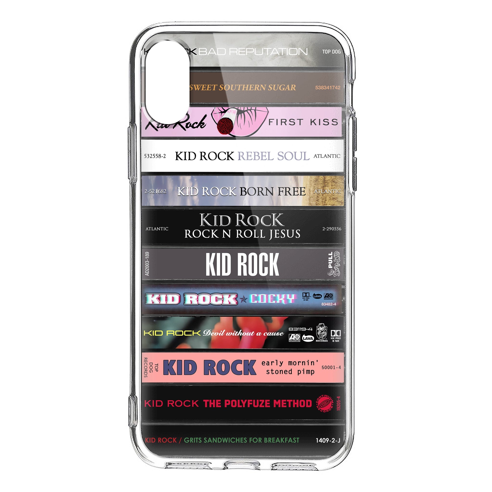 Kid Rock Albums Cassette Collection Retro Phone Case