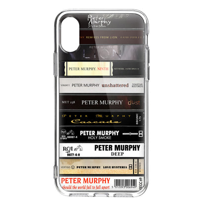Peter Murphy Albums Cassette Collection Retro Phone Case