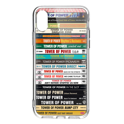 The Tower of Power Albums Cassette Collection Retro Phone Case
