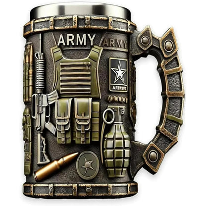 Army Handcrafted Military Pride Mug