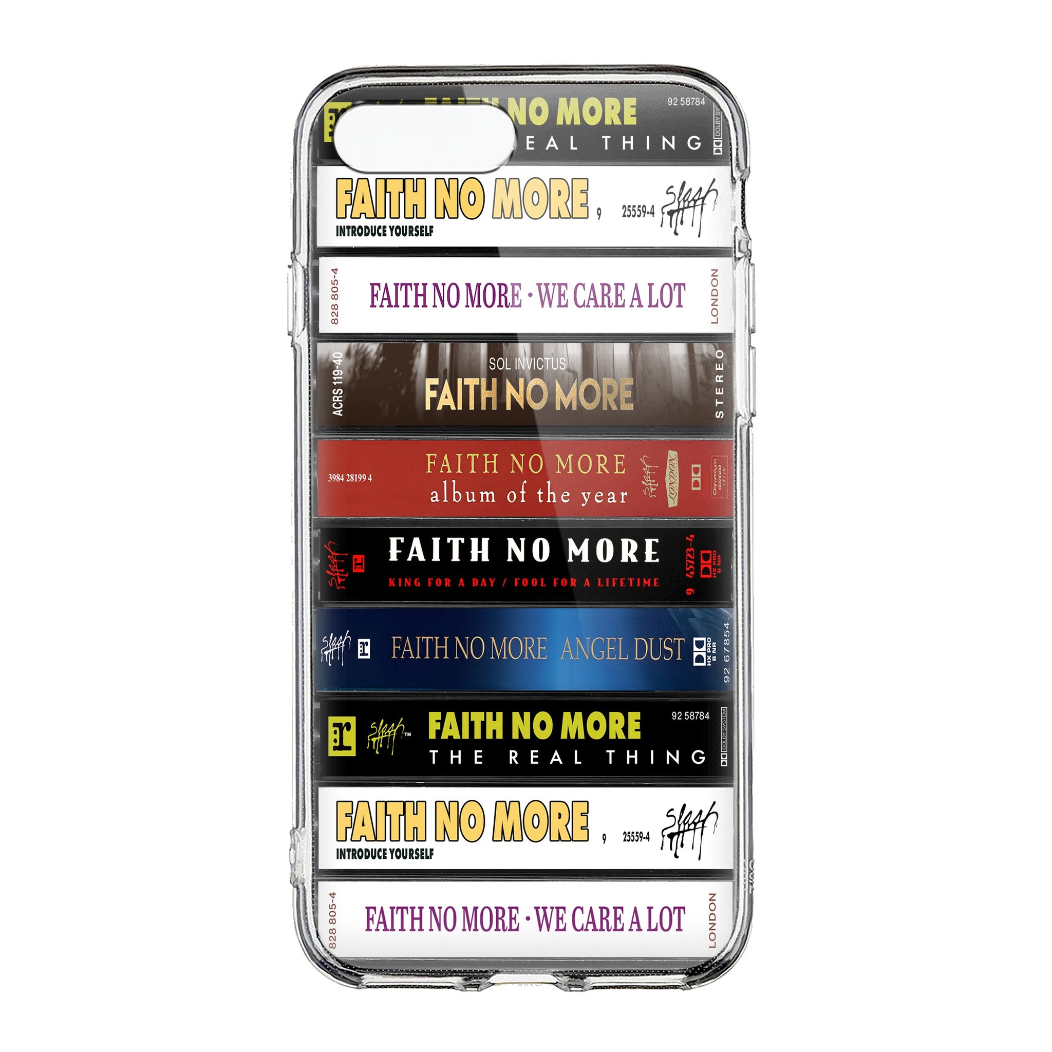 Faith No More Albums Cassette Collection Retro Phone Case