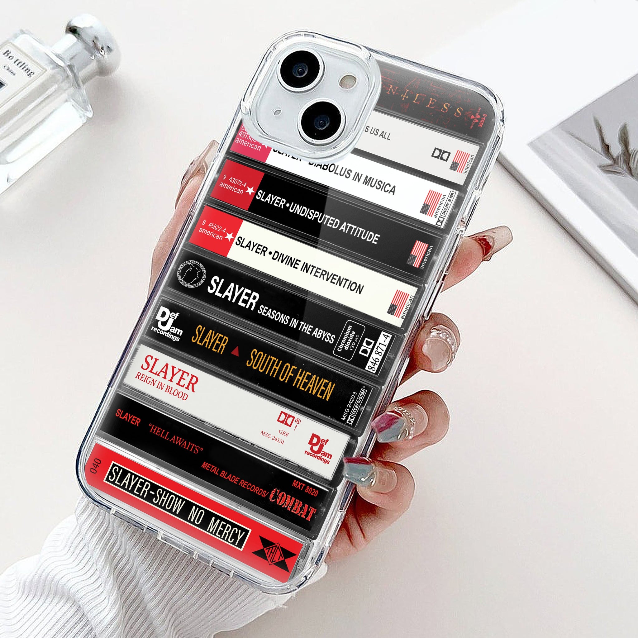 Slayer Albums Cassette Collection Retro Phone Case