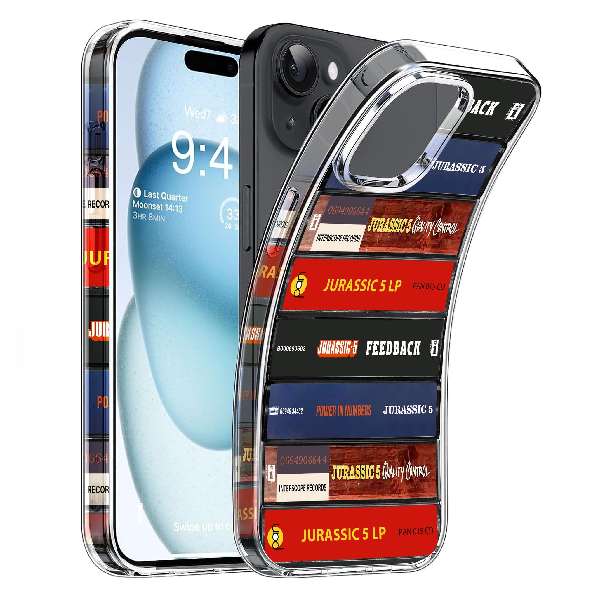 Jurassic 5 Albums Cassette Collection Retro Phone Case