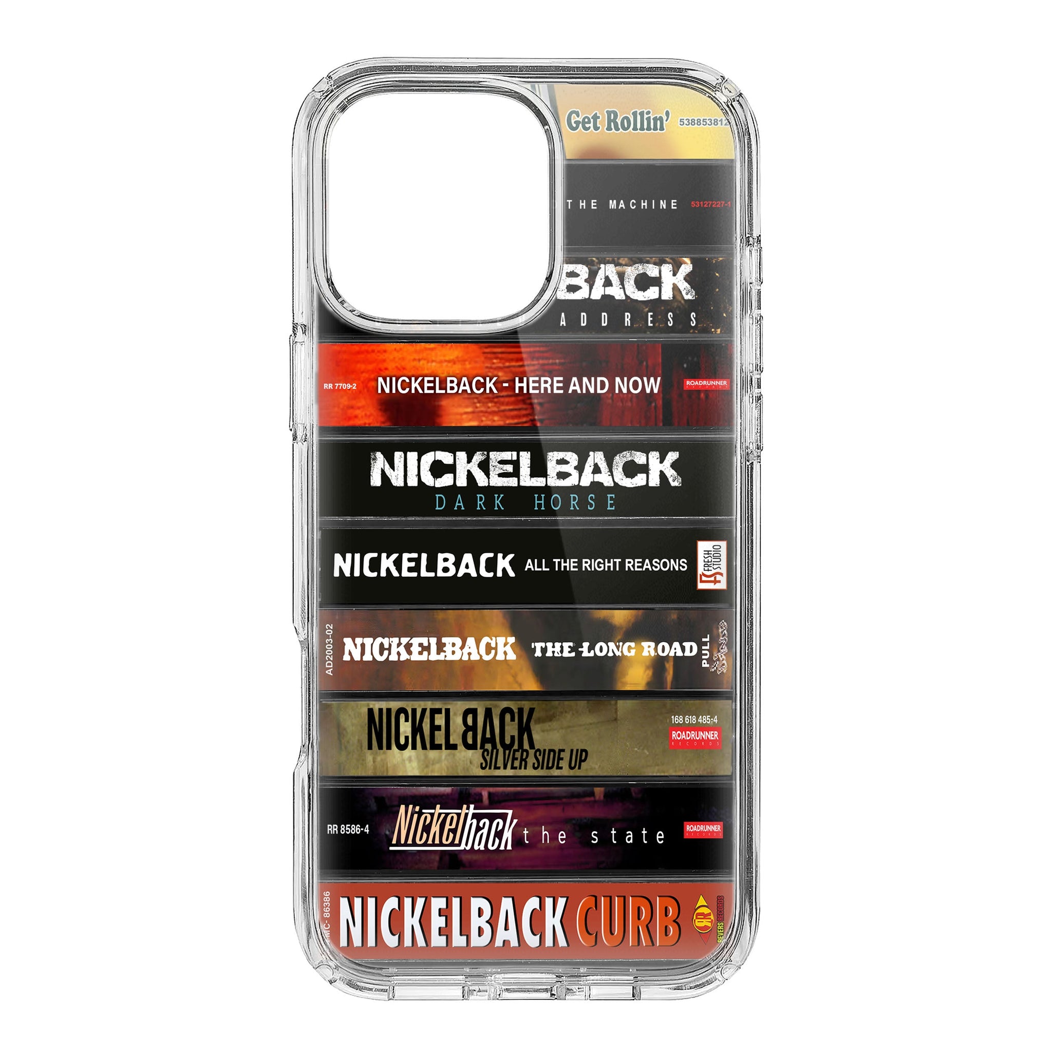 Nickelback Albums Cassette Collection Retro Phone Case