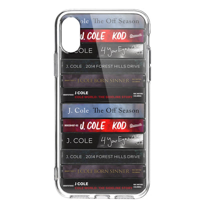 J.Cole Albums Cassette Collection Retro Phone Case