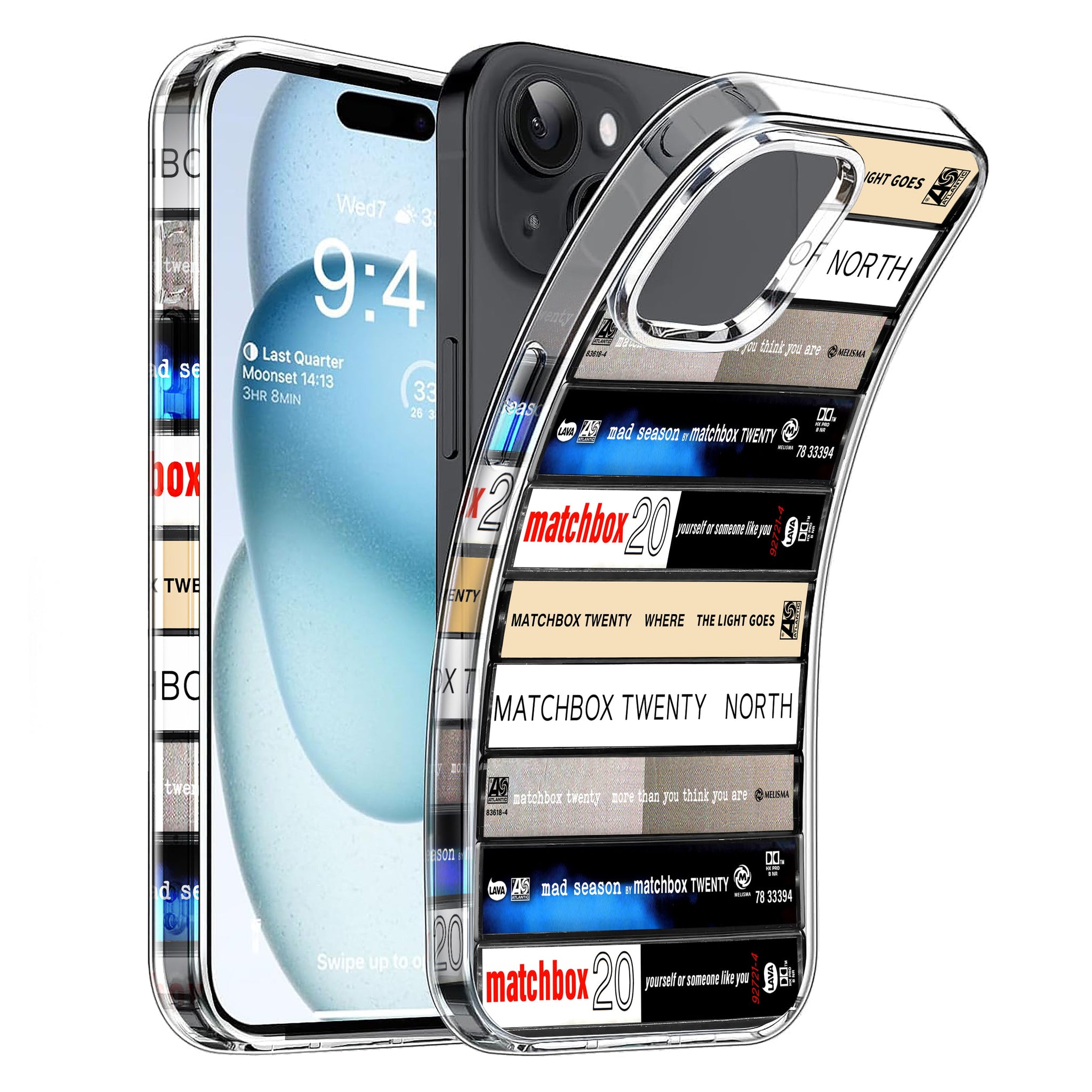 Matchbox Twenty Albums Cassette Collection Retro Phone Case